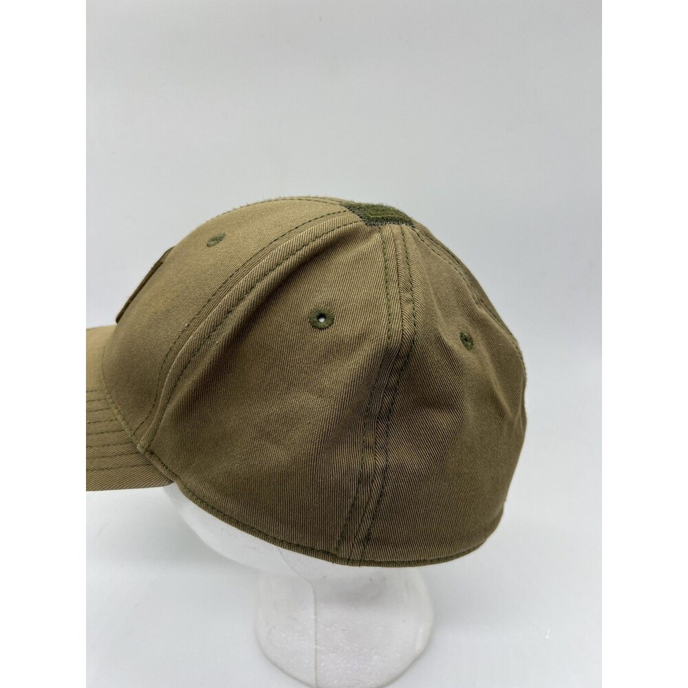 5.11 Tactical Hat Cap Fitted Mens Large Green Flex Twill Baseball Stretch - Picture 2 of 9